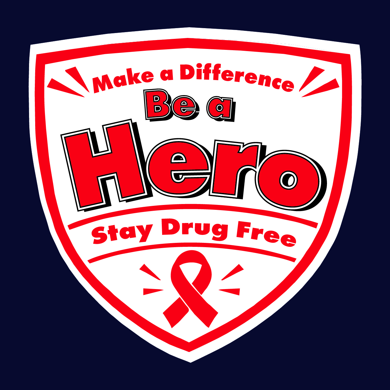 Red Ribbon Logo for Intranet
