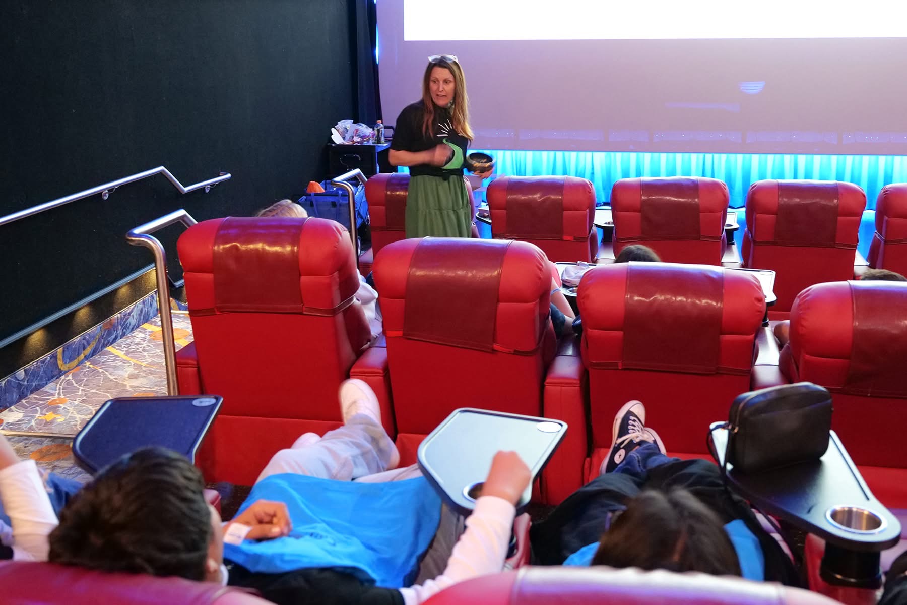 Project Aware leading a breakout session.