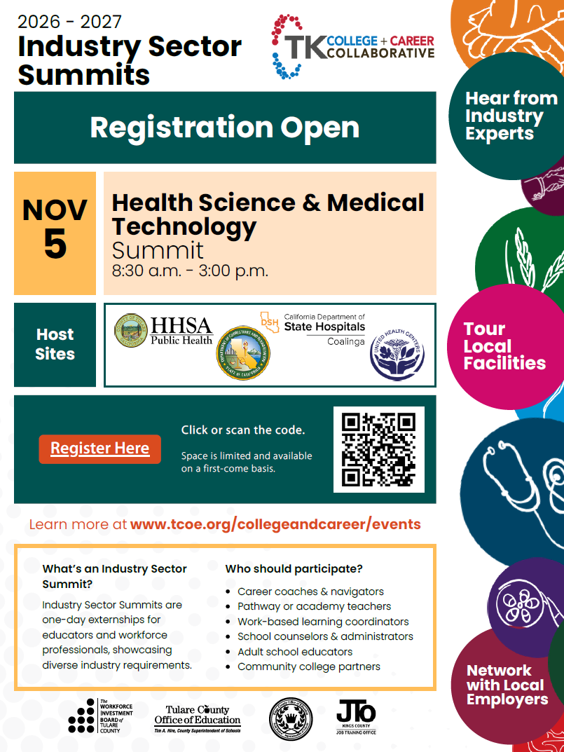 Health Sector Summit Flyer Image