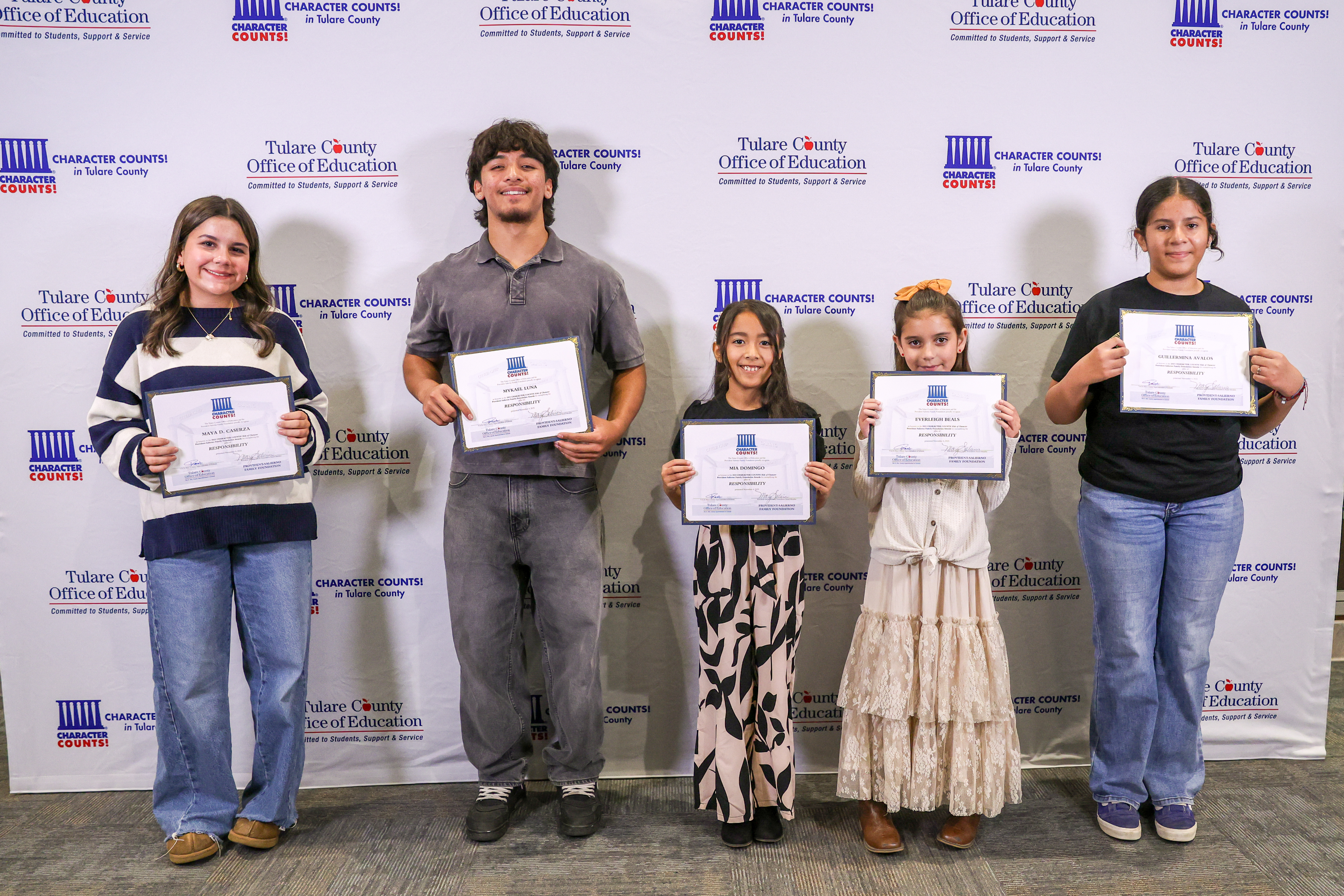 Responsibility honorees