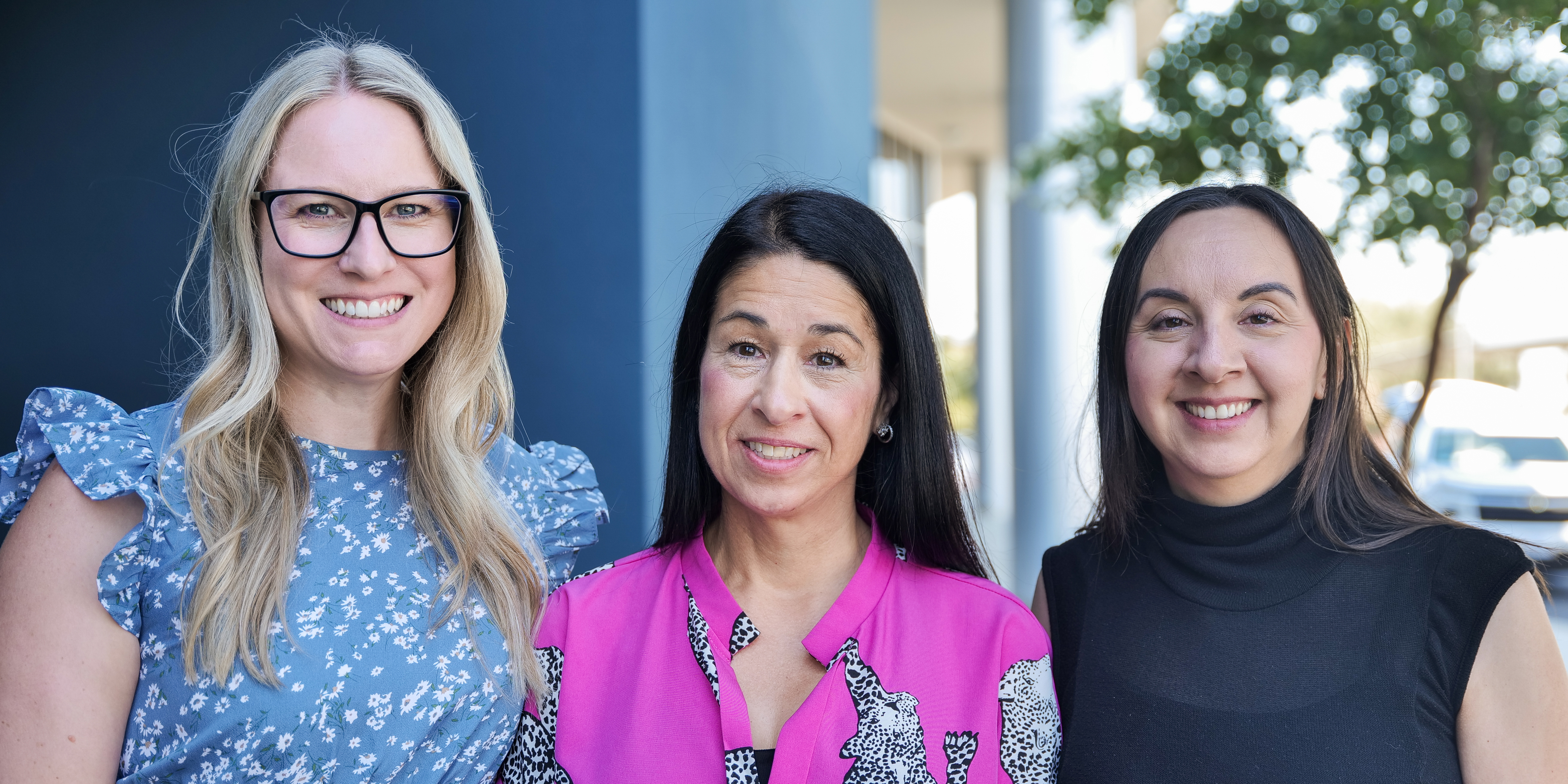 Alyssa Harlow, Dina Correira, and Linda Pena