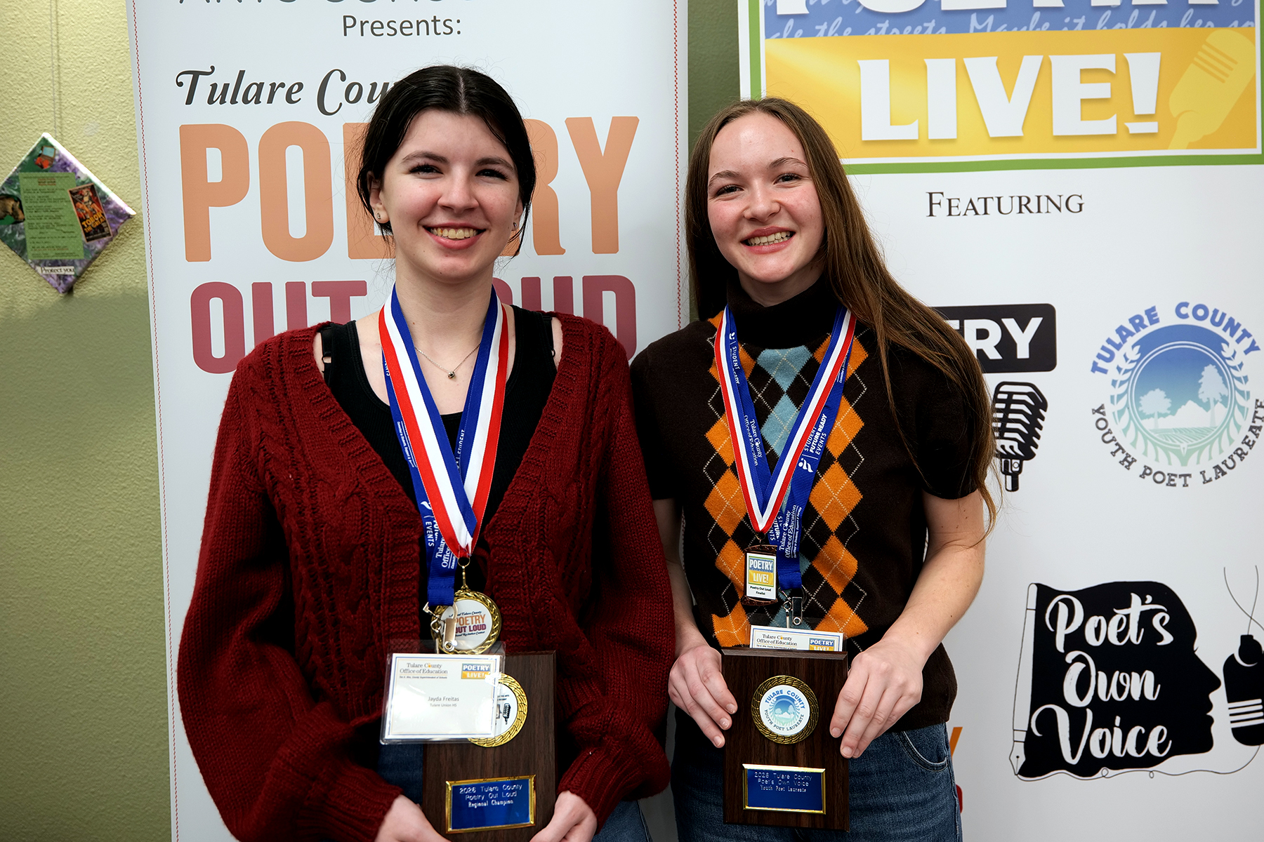 Jayda Freitas and Grace Wiseman