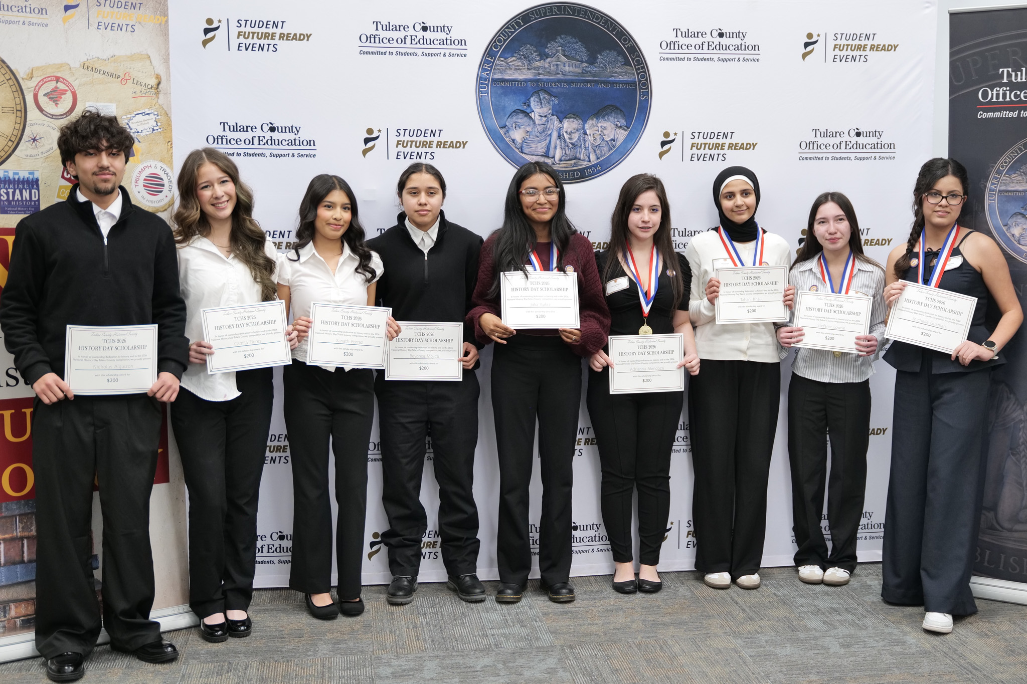 NHD Scholarship winners