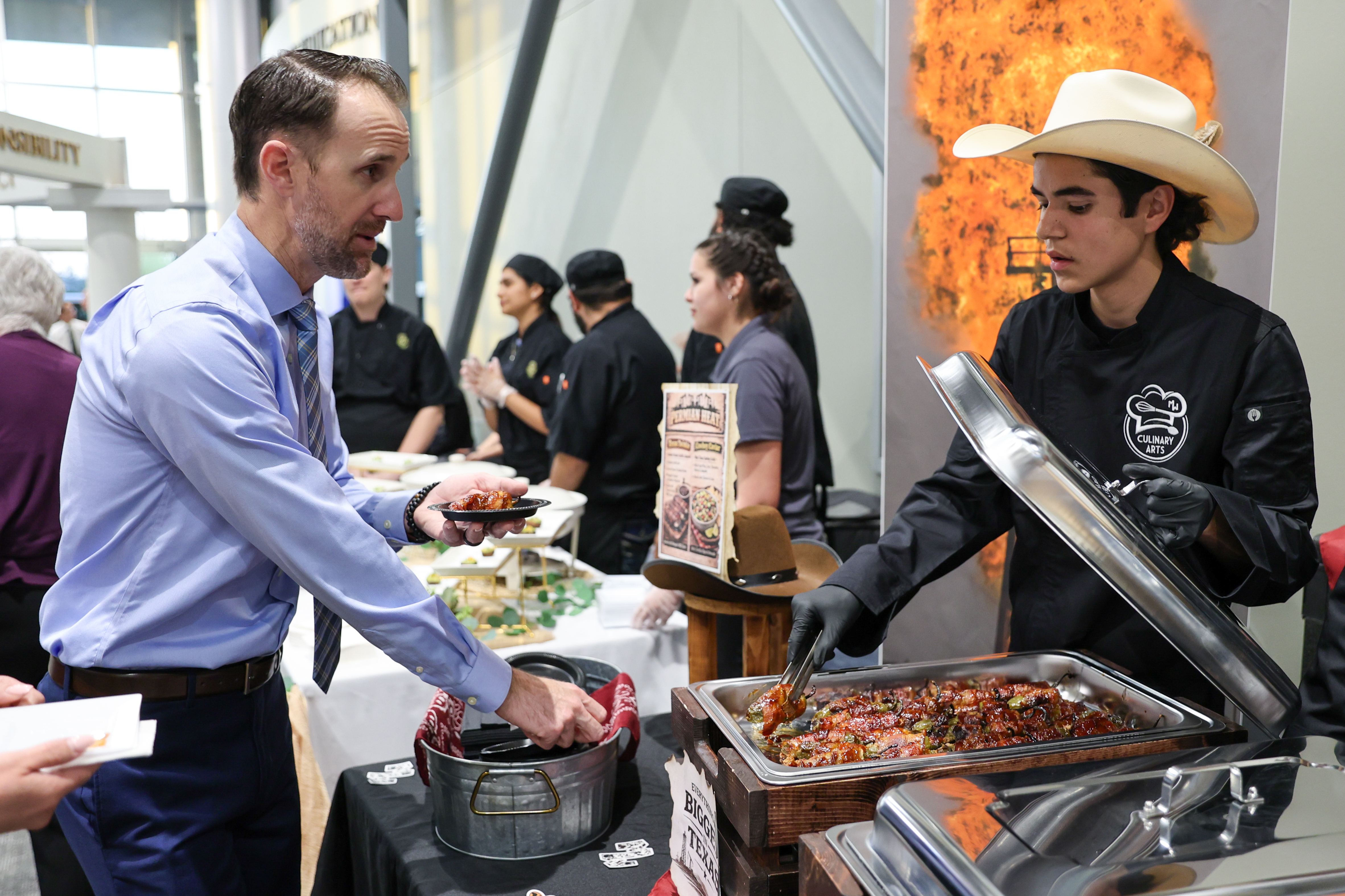 Mt. Whitney students serving