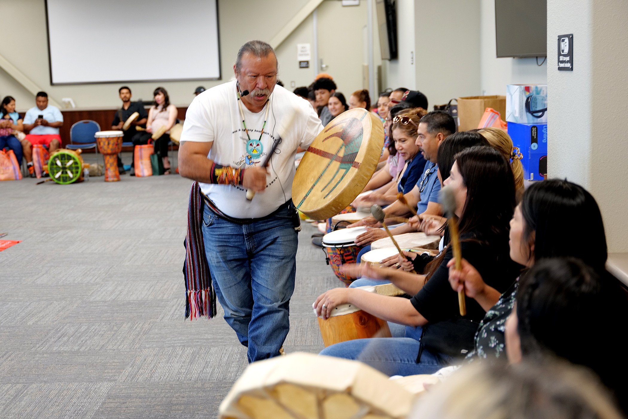 Tito Rayos at Migrant Education Health & Education Fair
