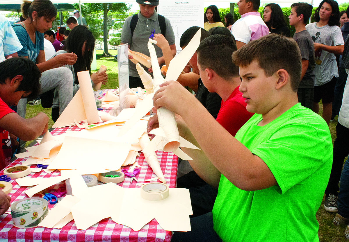 Students at Physics Day