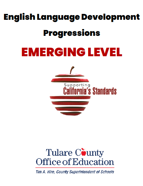 ELD Progressions Emerging Level