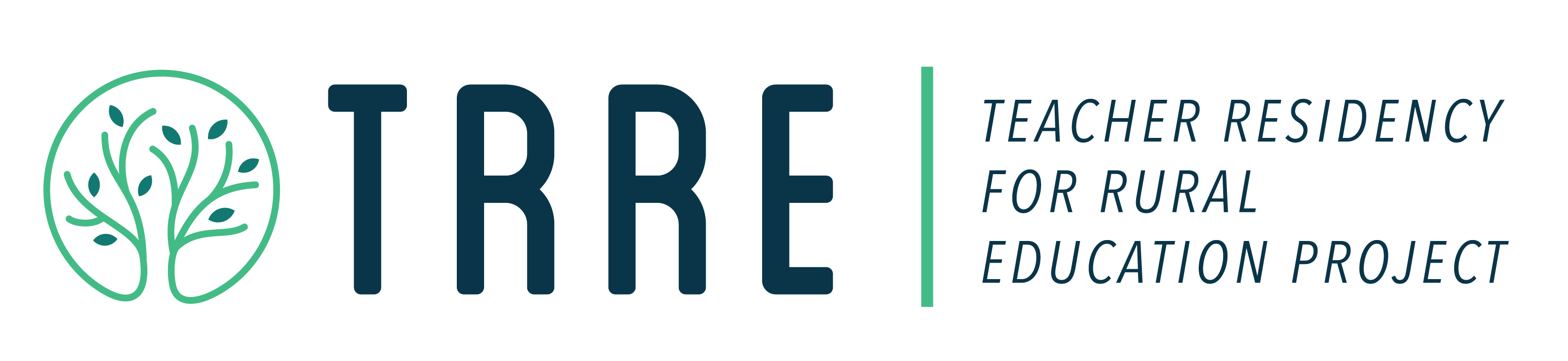 TRRE Logo_Full color_landscape TRRE Teacher Residency for Rural Education
