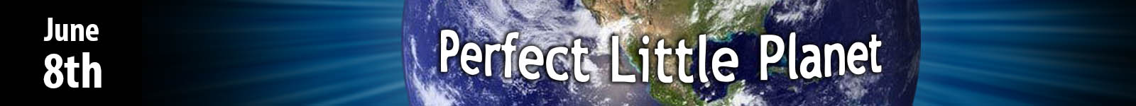 logo for planetarium show Perfect Little Planet