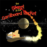 logo for planetarium show, Secret of the Cardboard Rocket