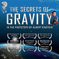 logo for planetarium show, Secrets of Gravity